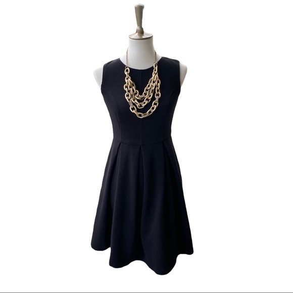 Boden Black Shift Sheath Holiday Dress | 4 Petite - Picture 2 of 16